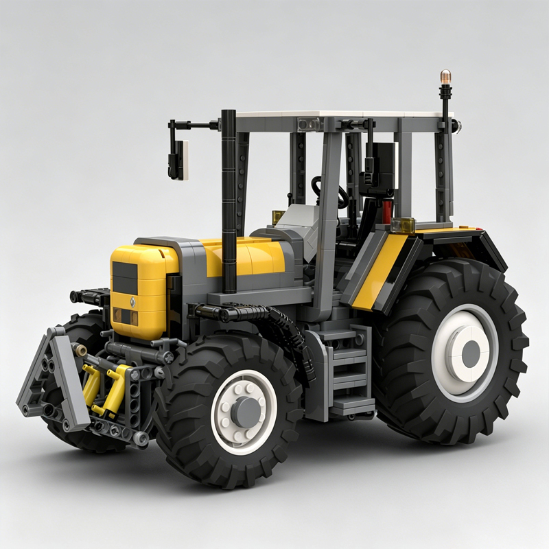 Farm Tractor MOC Model Agricul - đánh giá và giá Agriculture Farming Education