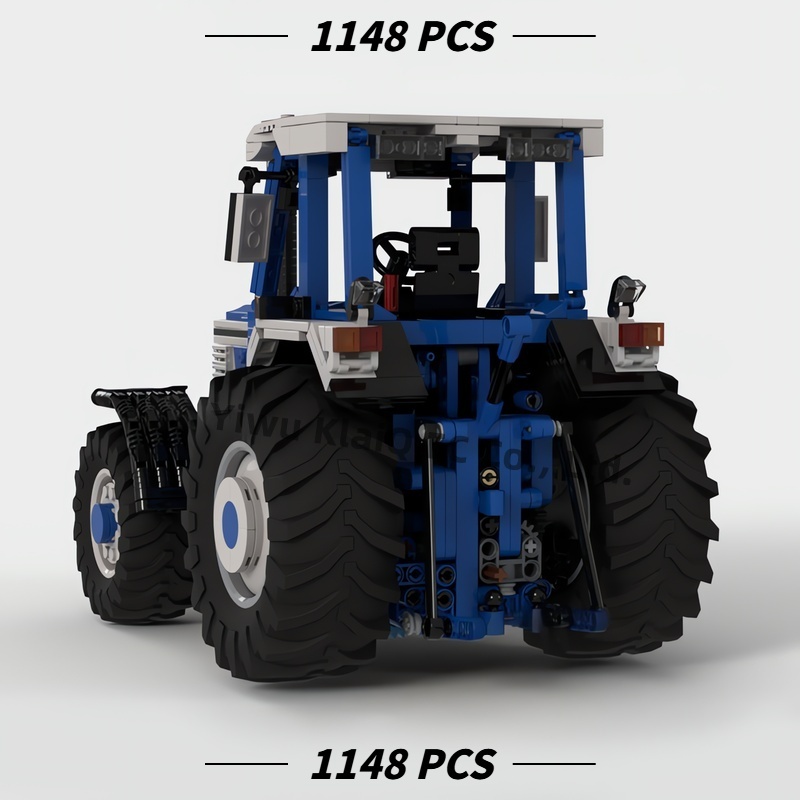 1148Pcs MOC Classic Blue Agric - đánh giá và giá Agriculture Farming Vehicles