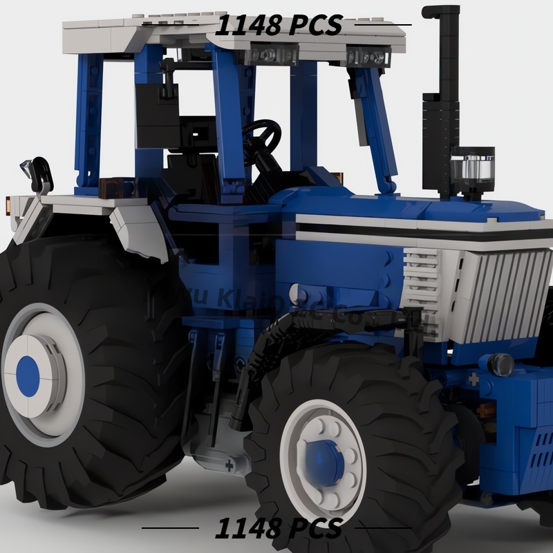 1148Pcs MOC Classic Blue Agric - đánh giá và giá Agriculture Farming Vehicles