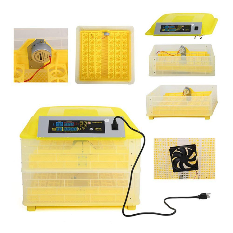 Full Automatic Chicken Egg Inc - đánh giá và giá Poultry Incubator