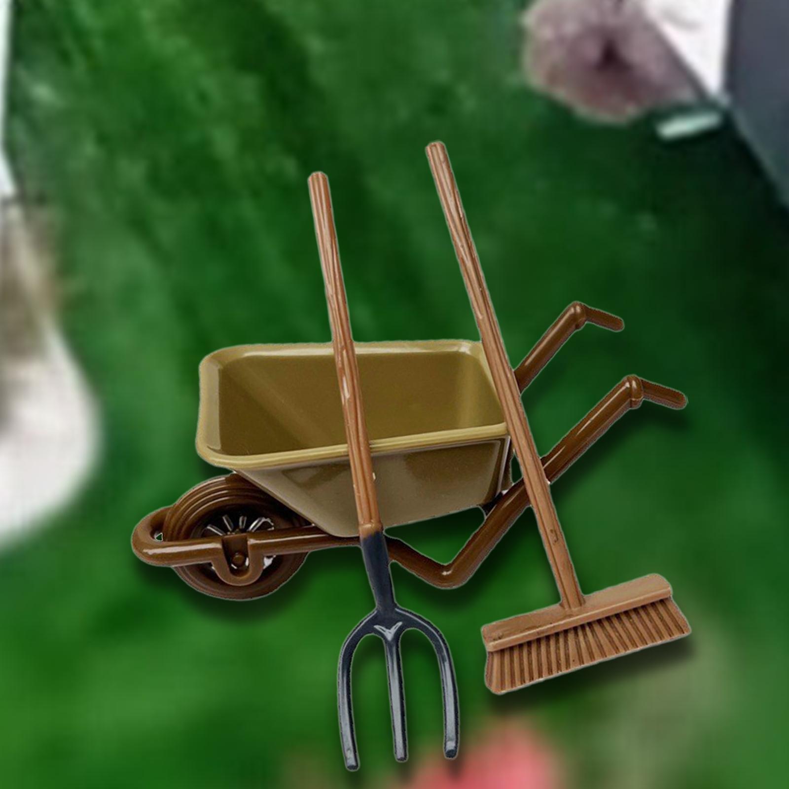 3x 1:12 Dollhouse Farm Tools A - đánh giá và giá Agriculture Farming Vehicles