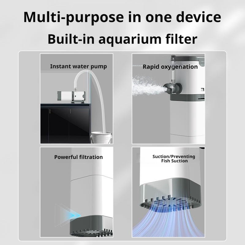 Aquarium Filter Pump, Fish Tan - đánh giá và giá Aquaculture Aerator Pump