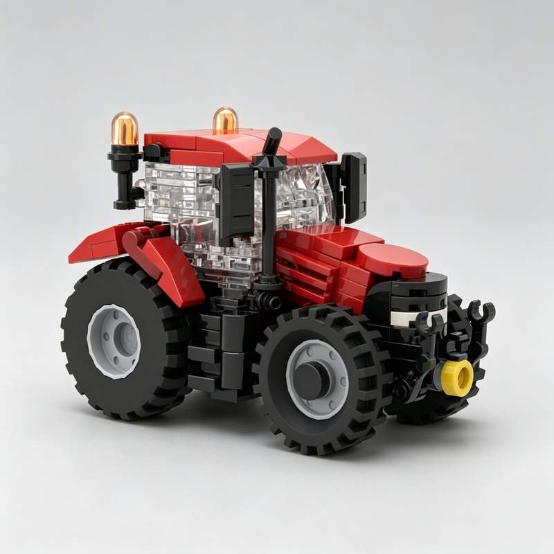 186PCS Farm Tractor MOC Buildi - đánh giá và giá Agriculture Farming Education
