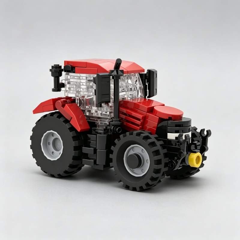 186PCS Farm Tractor MOC Buildi - đánh giá và giá Agriculture Farming Education
