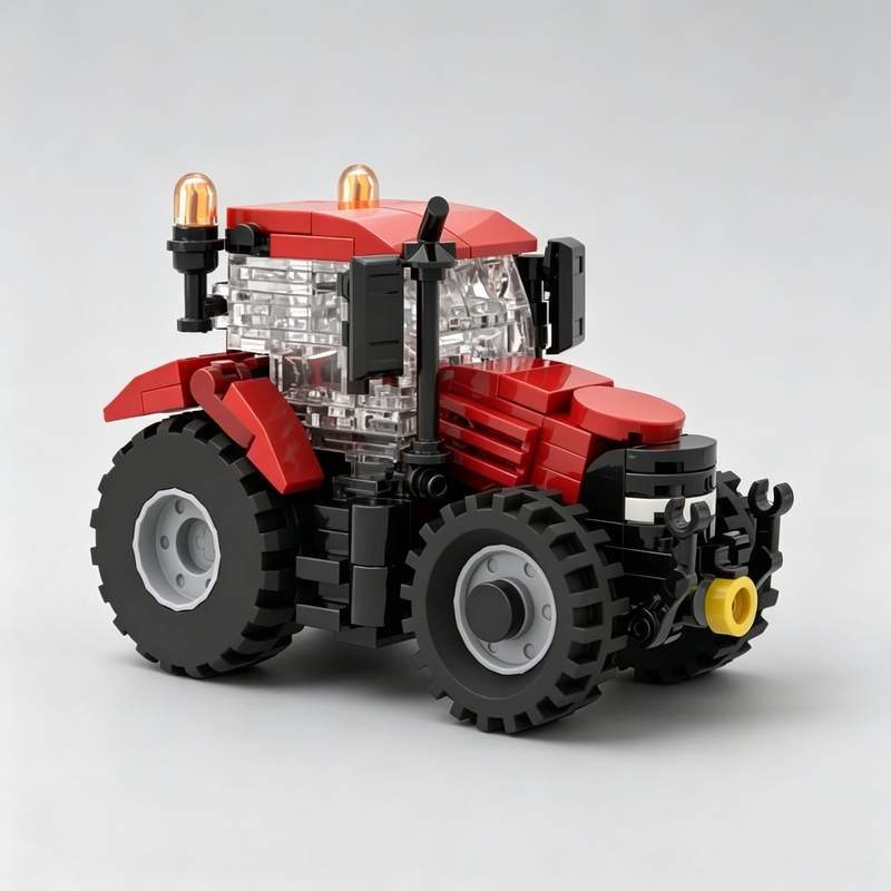 186PCS Farm Tractor MOC Buildi - đánh giá và giá Agriculture Farming Education