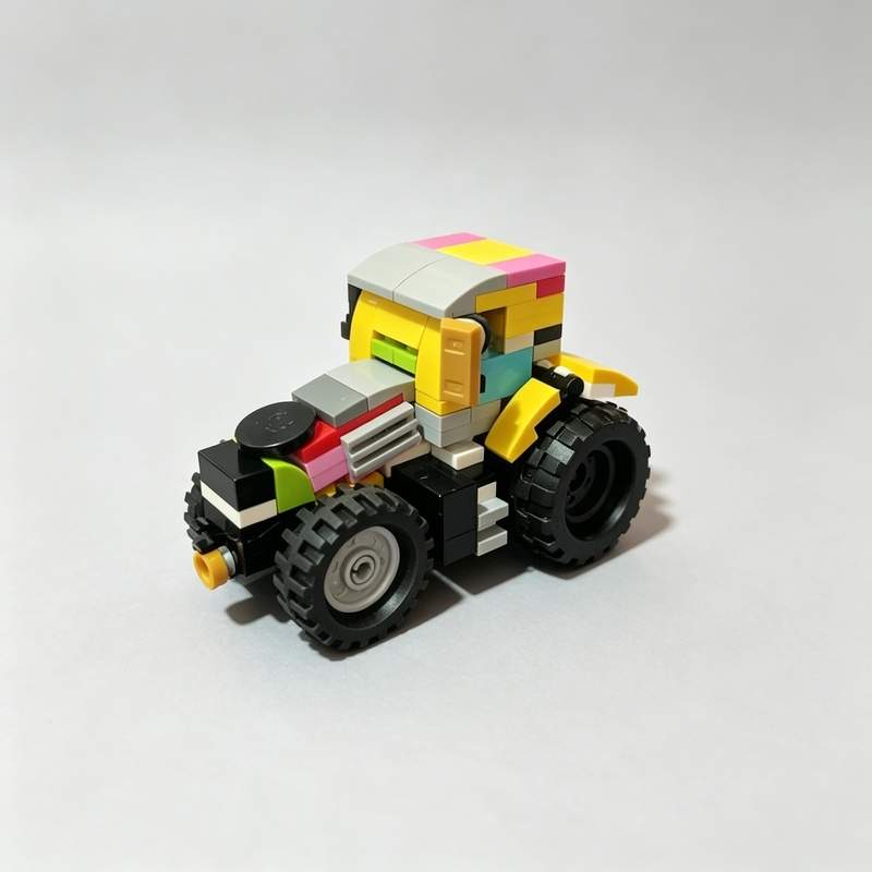186PCS Farm Tractor MOC Buildi - đánh giá và giá Agriculture Farming Education