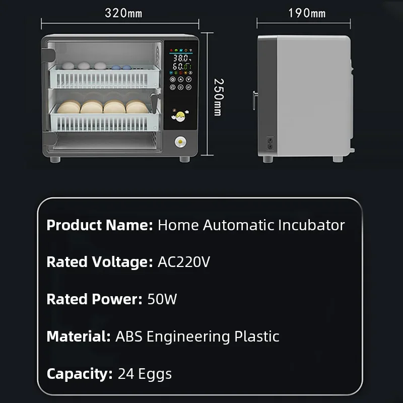 Smart Automatic Egg Incubator  - đánh giá và giá Poultry Incubator
