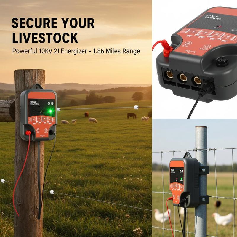 Livestock Energizer 10kV 2J Fo - đánh giá và giá Farming System & Sustainable Agriculture