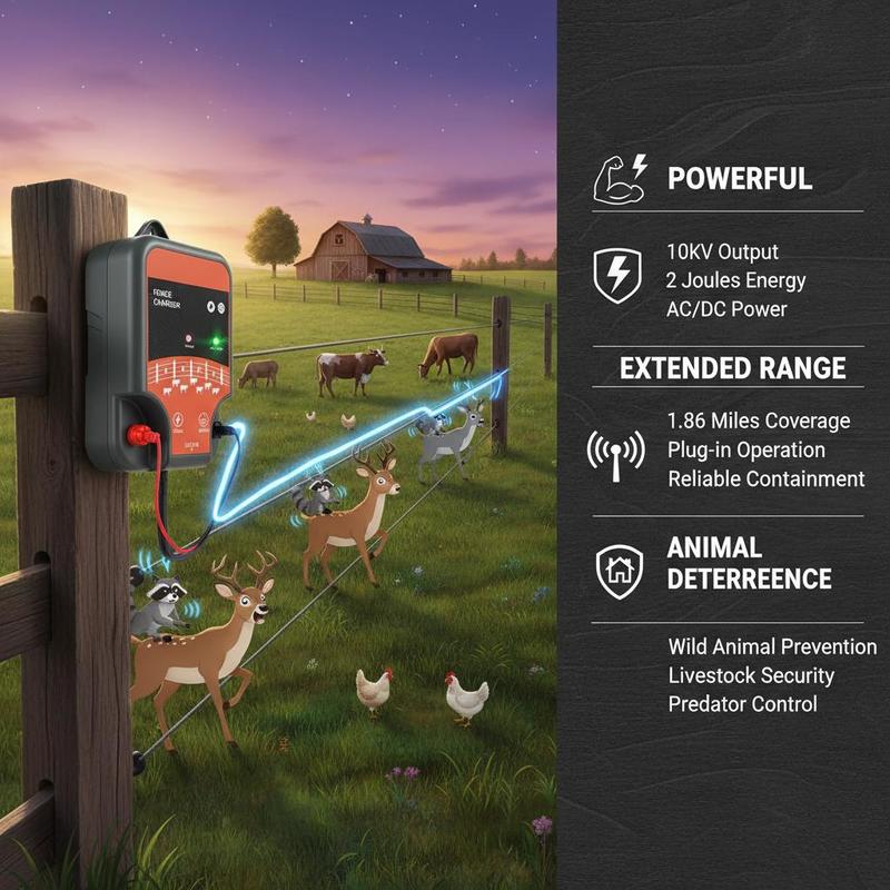 Livestock Energizer 10kV 2J Fo - đánh giá và giá Farming System & Sustainable Agriculture